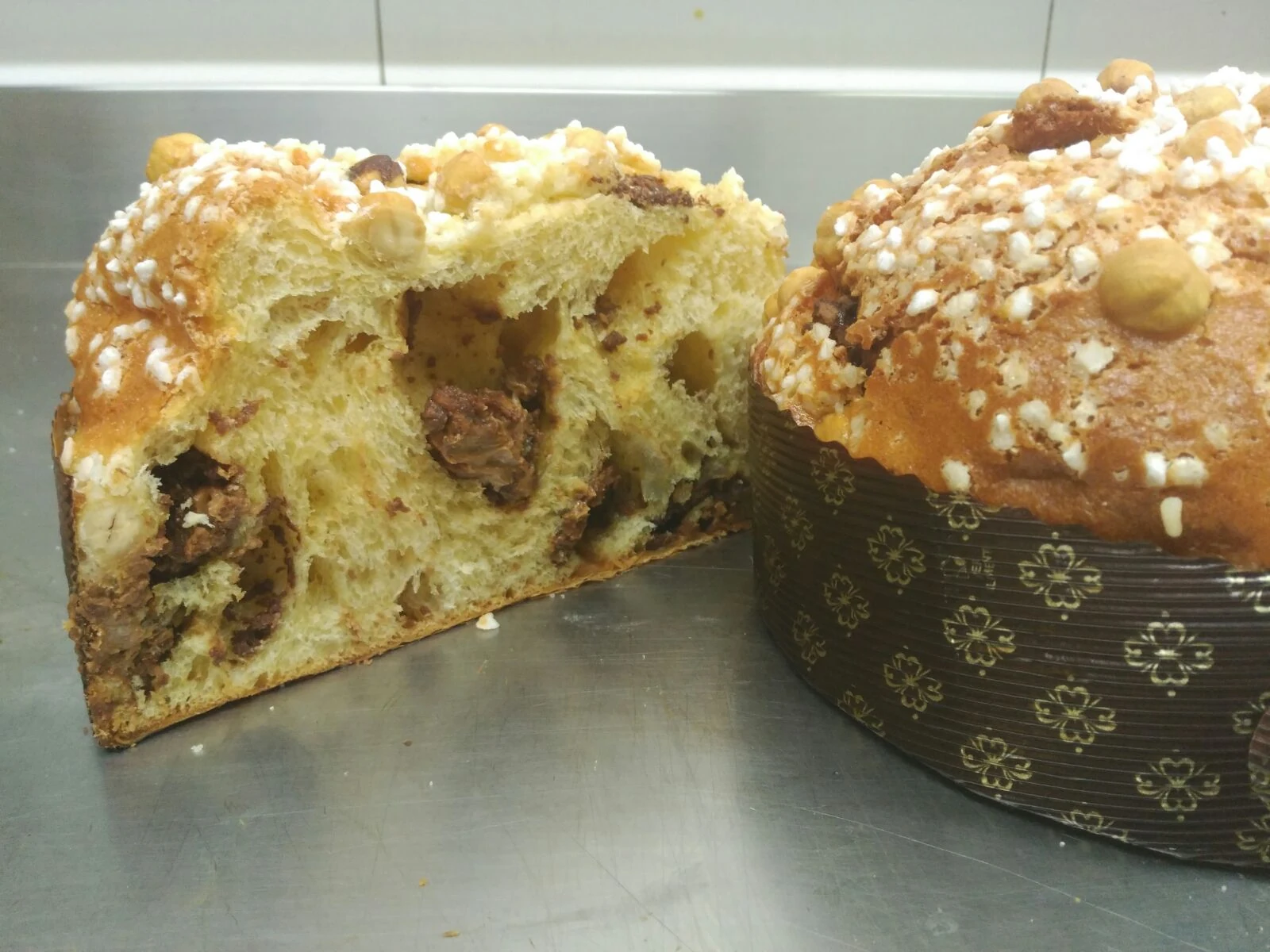 Ochiai artisan gianduja panettone